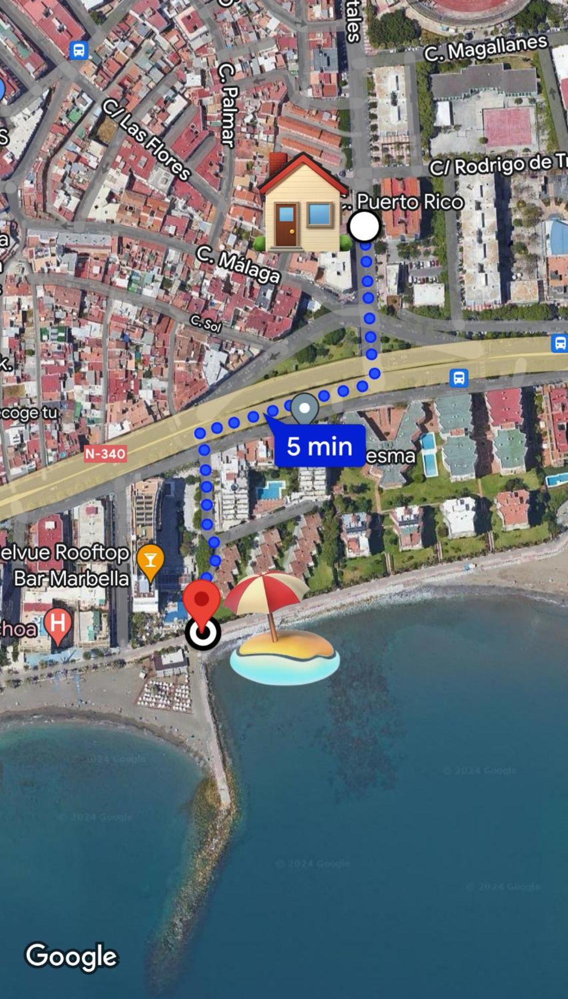 Acogedor Apartamento Cerca De La Playa Marbella Exteriér fotografie